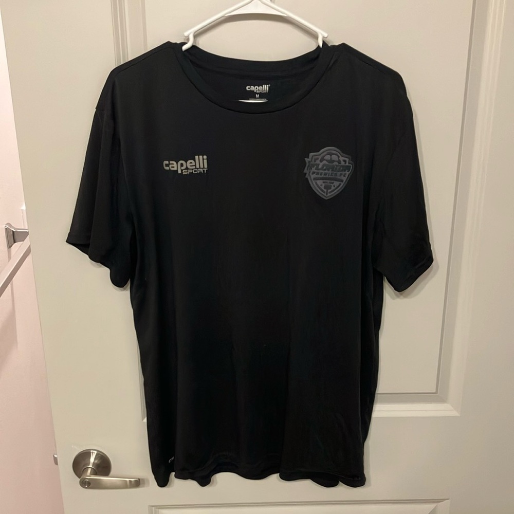 Black Soccer Shirt